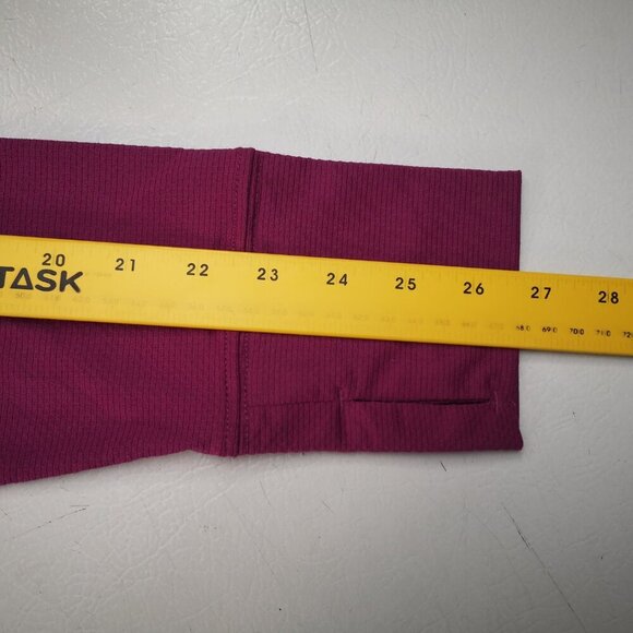 Hyba Ladies Size Medium Lightweight Purple Full Zip Jacket w/ Hood - Picture 12 of 13